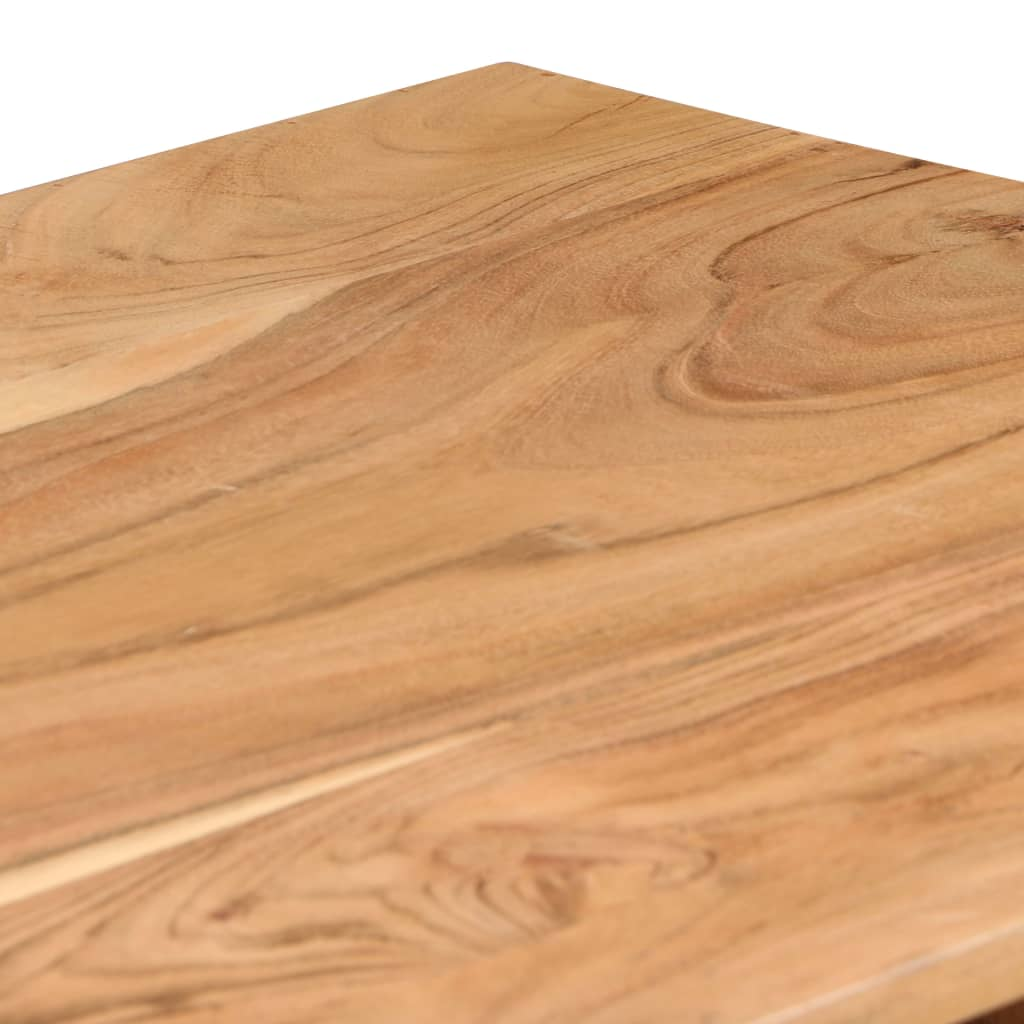 vidaXL Writing Table Solid Acacia Wood 46.5"x17.7"x29.9"