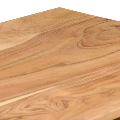 vidaXL Writing Table Solid Acacia Wood 46.5"x17.7"x29.9"