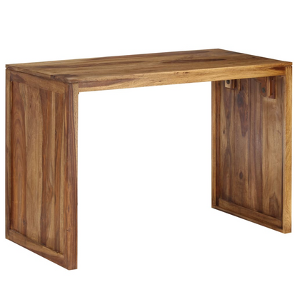 vidaXL Writing Table Solid Sheesham Wood 43.3"x21.7"x29.9"