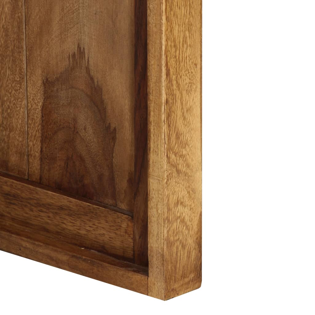 vidaXL Writing Table Solid Sheesham Wood 43.3"x21.7"x29.9"
