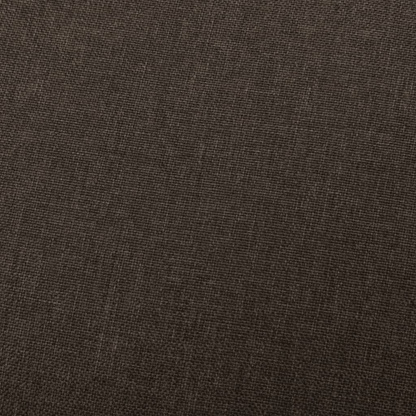 vidaXL Recliner Dark Brown Fabric