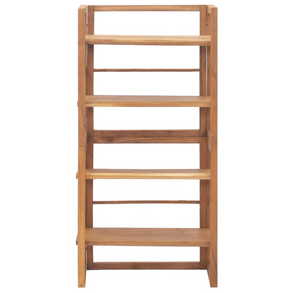 vidaXL Shelving Unit 23.6"x11.8"x47.2" Solid Teak Wood