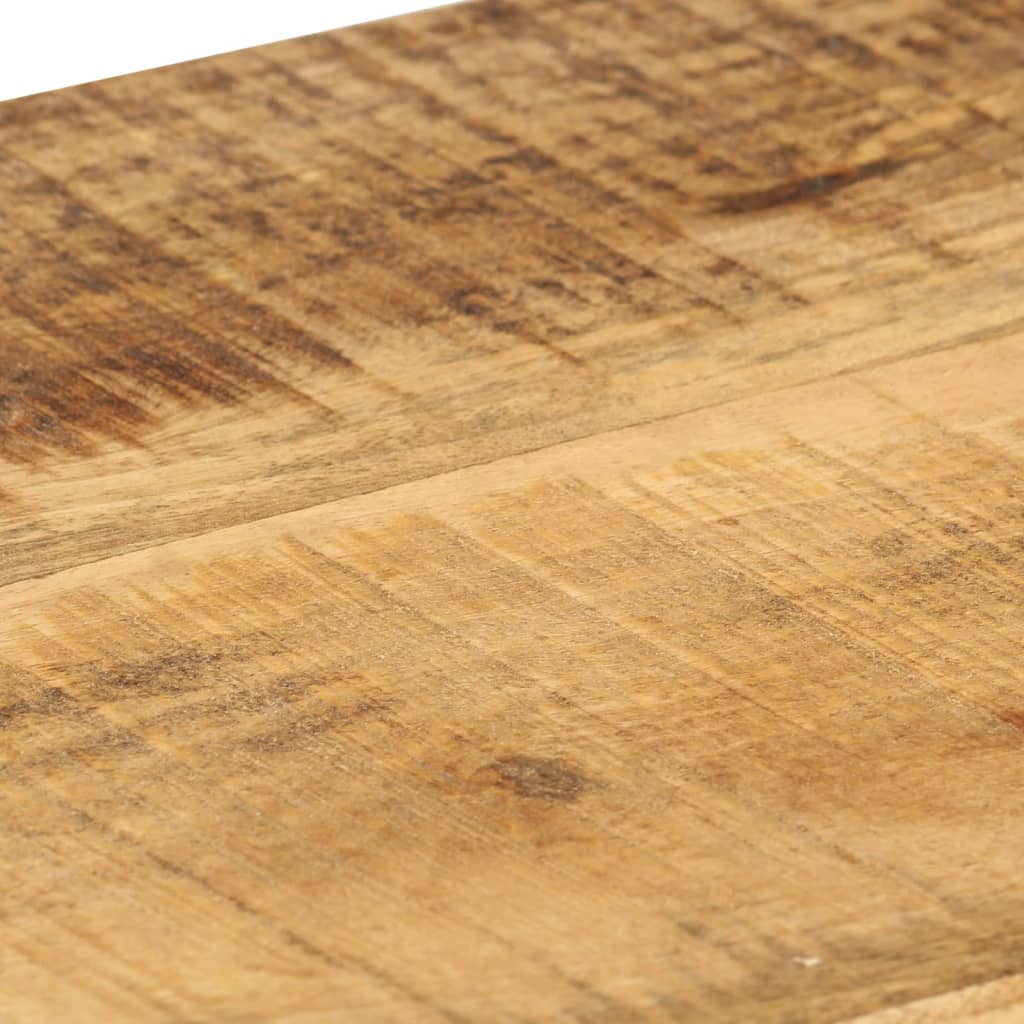 vidaXL Sideboard 43.3"x11.8"x29.1" Rough Mango Wood