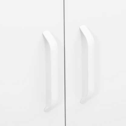 vidaXL Storage Cabinet White 31.5"x13.8"x40" Steel