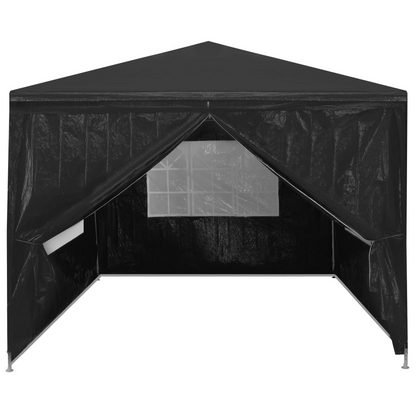 vidaXL Party Tent 9.8'x9.8' Anthracite