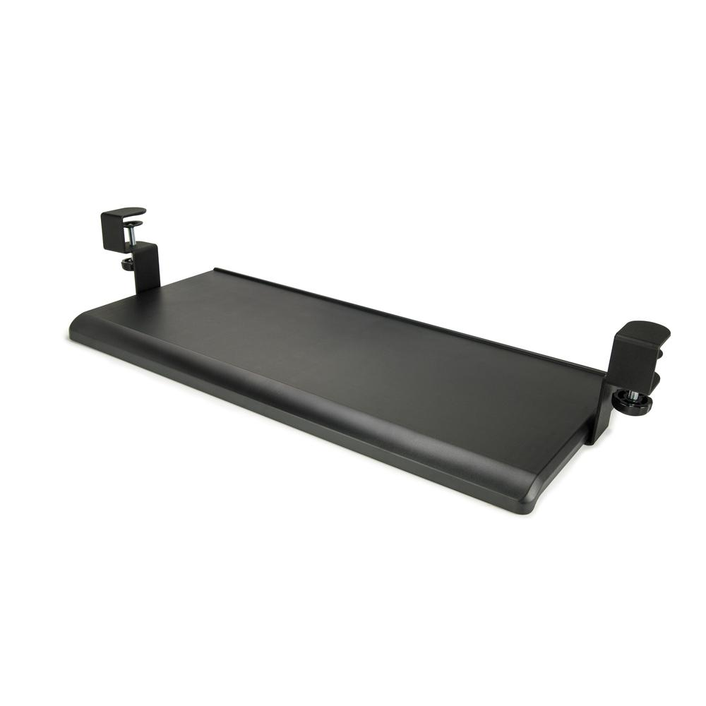 Desk-Clamp Keyboard Tray