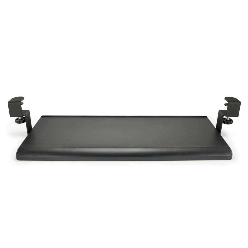 Desk-Clamp Keyboard Tray