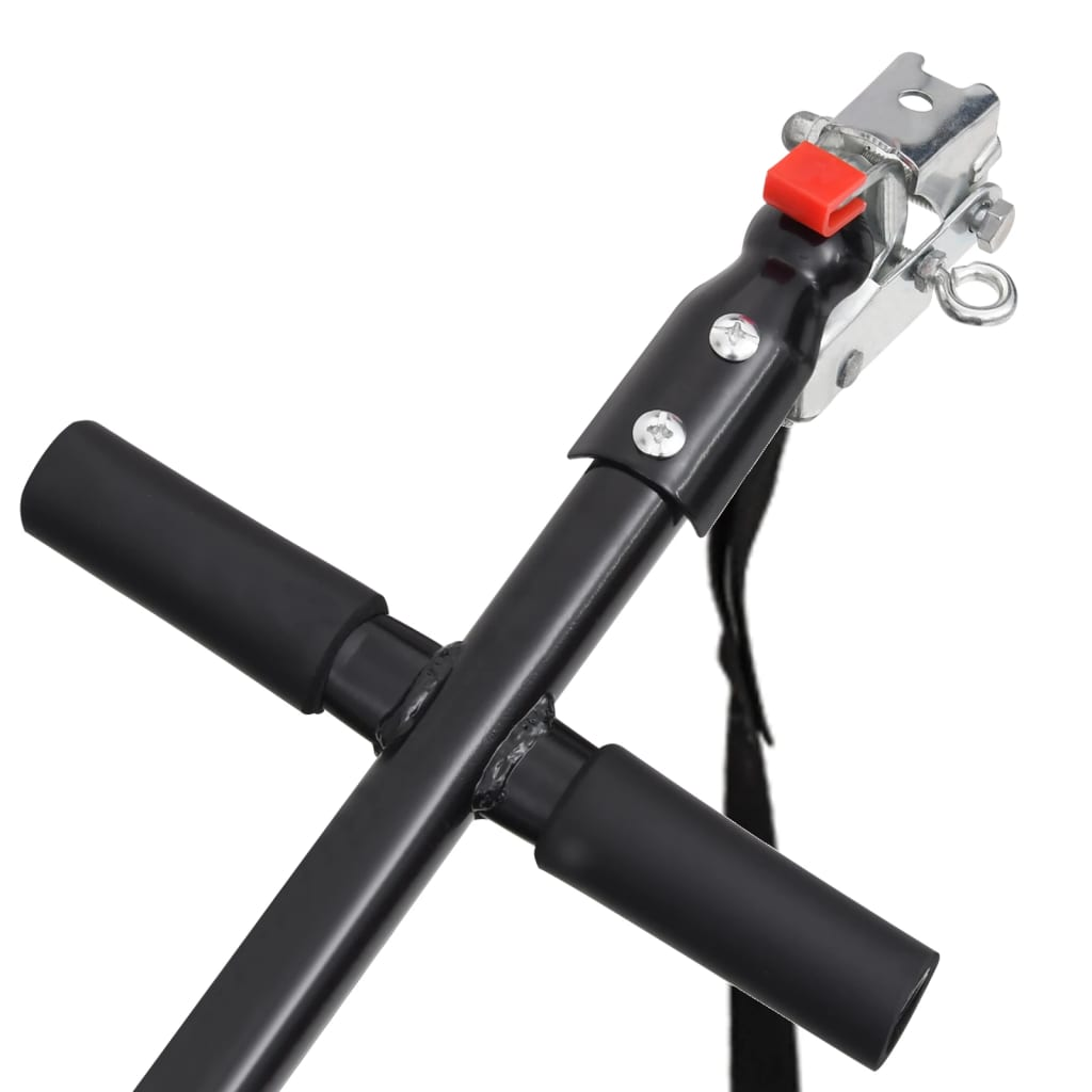 vidaXL Bike Cargo Trailer Black 13.2 gal