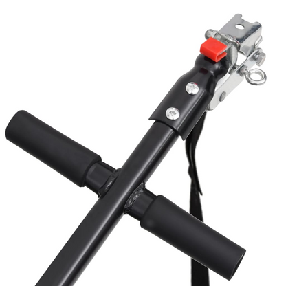 vidaXL Bike Cargo Trailer Black 13.2 gal
