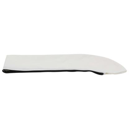 vidaXL 4 Bow Bimini Top White 95.7"x77.2"x53.9"