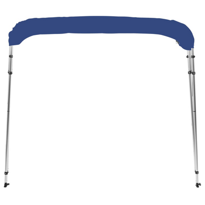 vidaXL 4 Bow Bimini Top Blue 95.7"x77.2"x53.9"