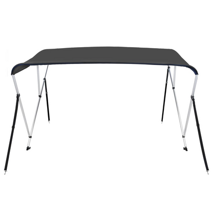 vidaXL 3 Bow Bimini Top Anthracite 72"x63"x53.9"