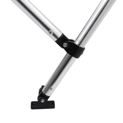 vidaXL 4 Bow Bimini Top Anthracite 95.7"x82.7"x53.9"
