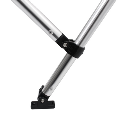 vidaXL 4 Bow Bimini Top Anthracite 95.7"x77.2"x53.9"