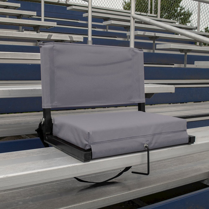 Stadium Chairs for Bleachers with Back Support
