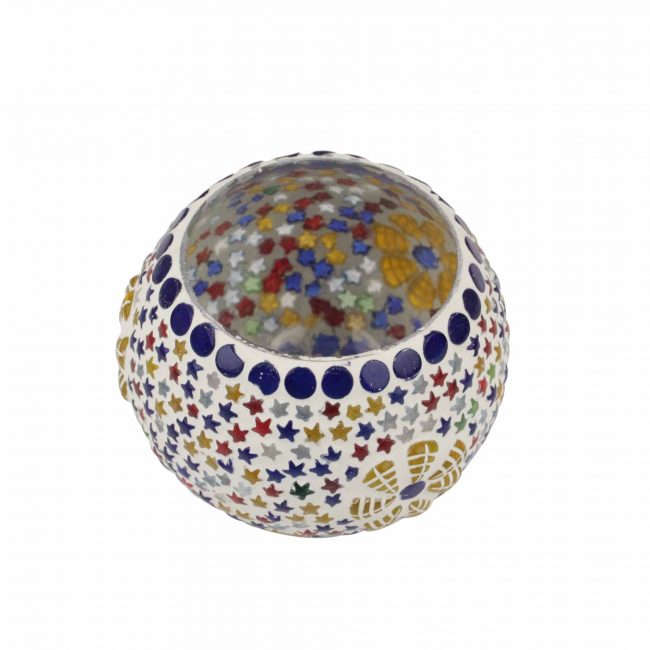 Mosaic Roli Candle Stand