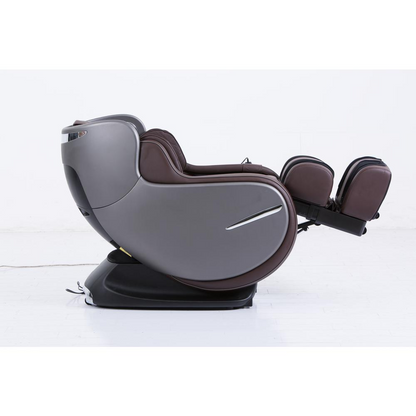 Elvis Chocolate Faux Leather Premium Massage Chair with Bluetooth Speaker