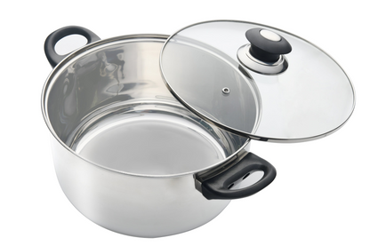 J&V TEXTILES 7-Piece Kitchen Cookware Set, Pots and Pans