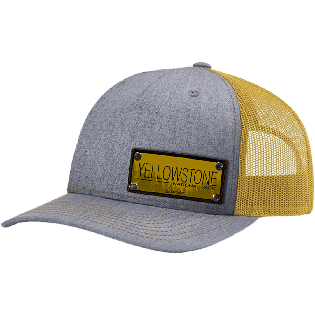 Yellowstone Destination RCH112FP Yellow on H.Gray, Gold