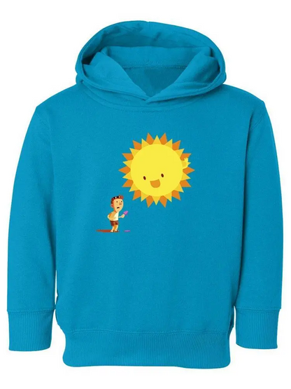 Sun Melting An Ice Cream Hoodie -Image by Shutterstock