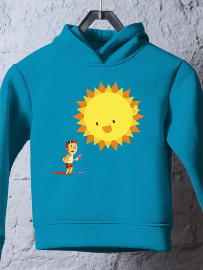 Sun Melting An Ice Cream Hoodie -Image by Shutterstock
