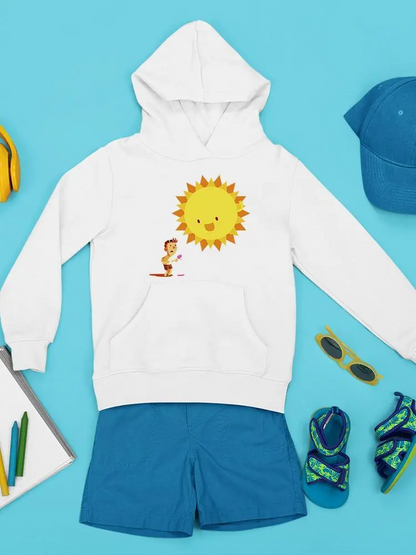 Sun Melting An Ice Cream Hoodie -Image by Shutterstock