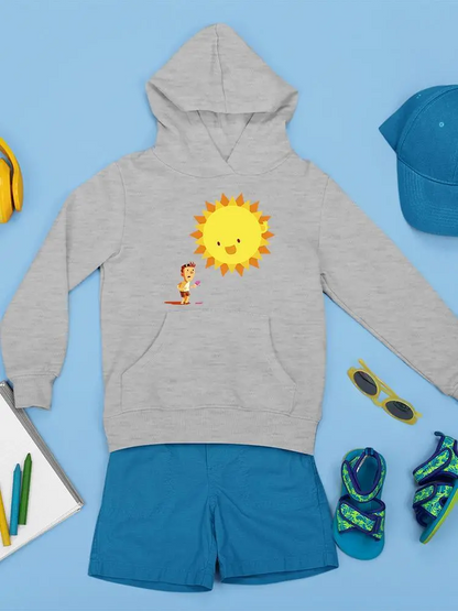 Sun Melting An Ice Cream Hoodie -Image by Shutterstock