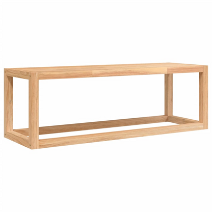 vidaXL Towel Rack 23.6"x7.9"x7.9" Solid Wood Walnut