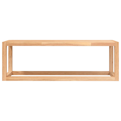 vidaXL Towel Rack 23.6"x7.9"x7.9" Solid Wood Walnut
