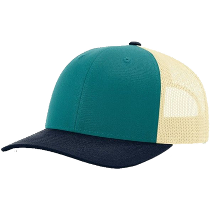 Park City Mtn Sunset Red on Teal, Birch & Navy
