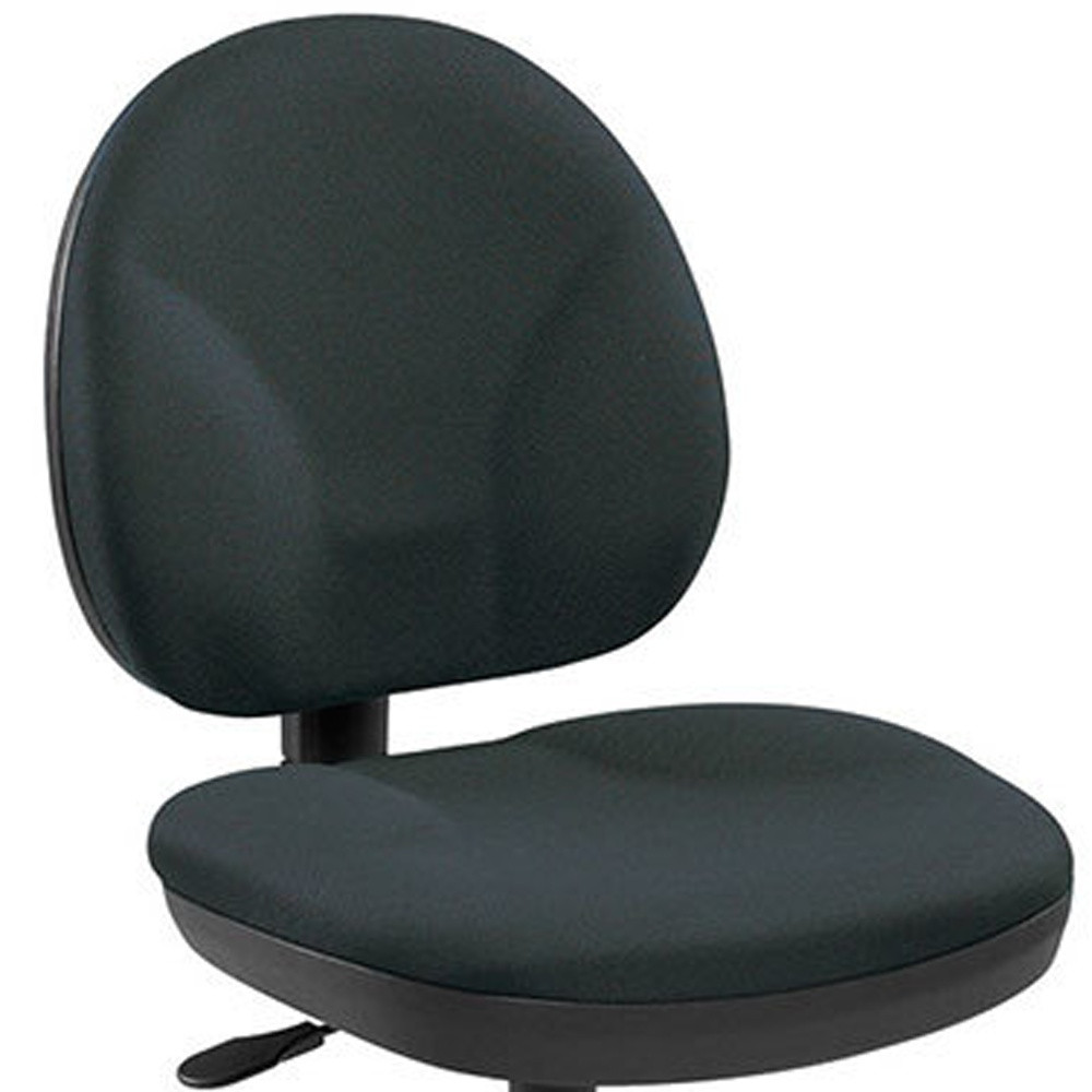 20" X 24" X 36" Ebony Fabric Chair
