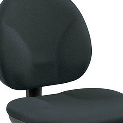 20" X 24" X 36" Ebony Fabric Chair
