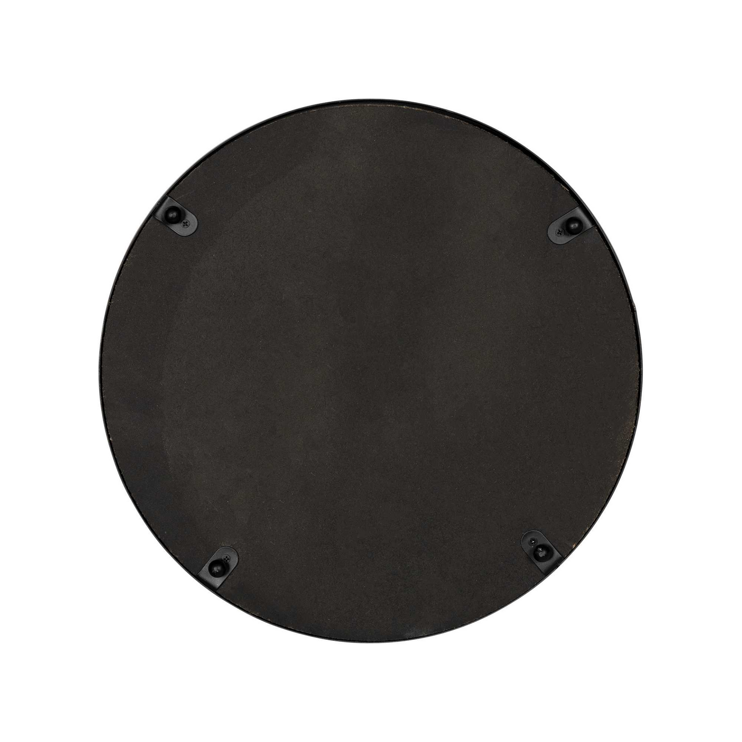 12 Round Metal Frame & Wood Tray