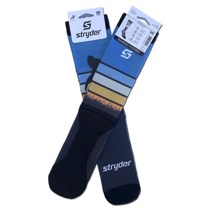 Skiing Sock Name Drop