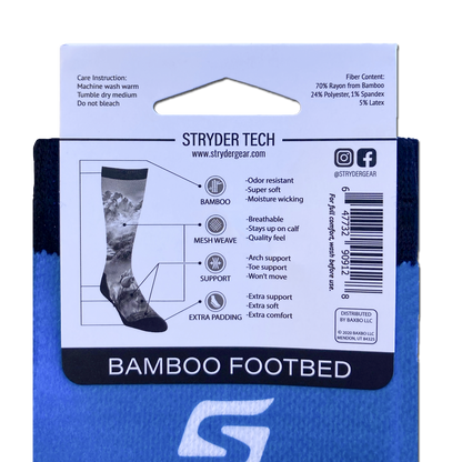 Skiing Sock Name Drop