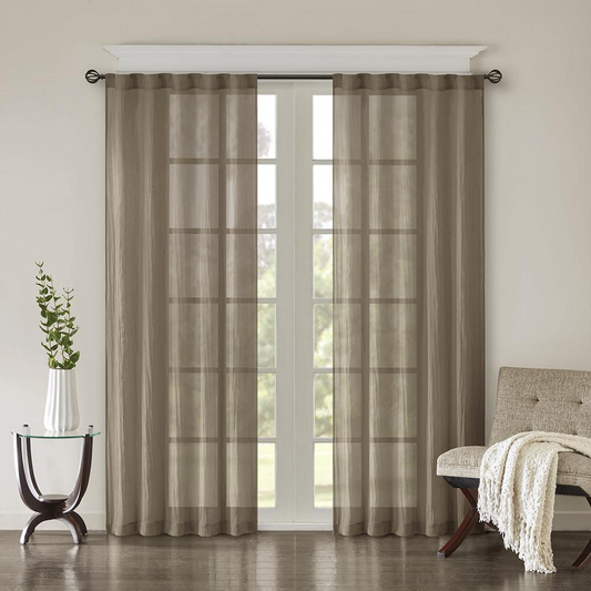 Solid Lightweight Crushed Window Panel Pair,MP40-4501