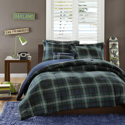 100% Polyester Peach Skin Printed Comforter Set,MZ10-098