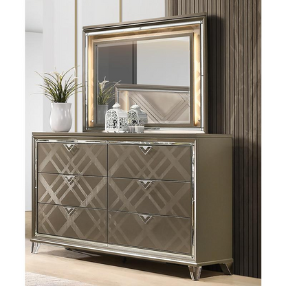 5pc New York Bedroom set Queen size (Platform) bed