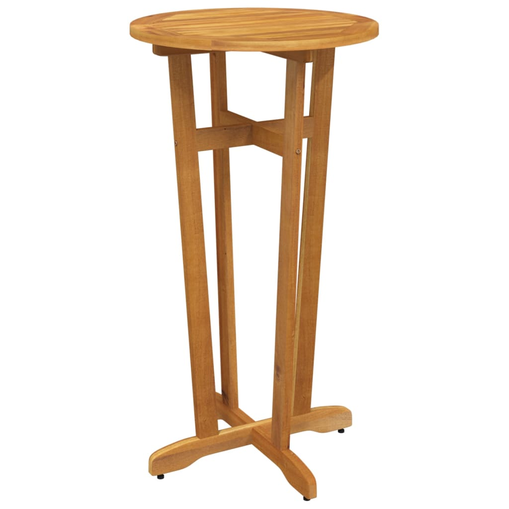 vidaXL 5 Piece Patio Bar Set Solid Wood Acacia