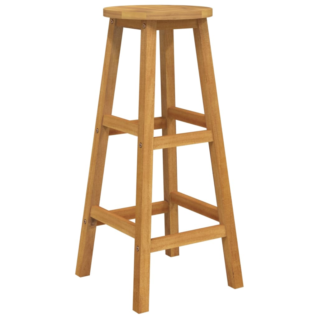 vidaXL 5 Piece Patio Bar Set Solid Wood Acacia