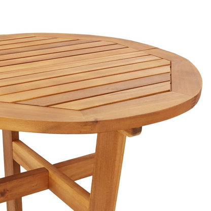 vidaXL 5 Piece Patio Bar Set Solid Wood Acacia