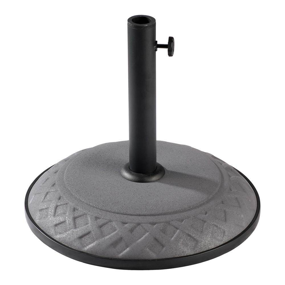 Compound Resin Basket Weave Umbrella Stand