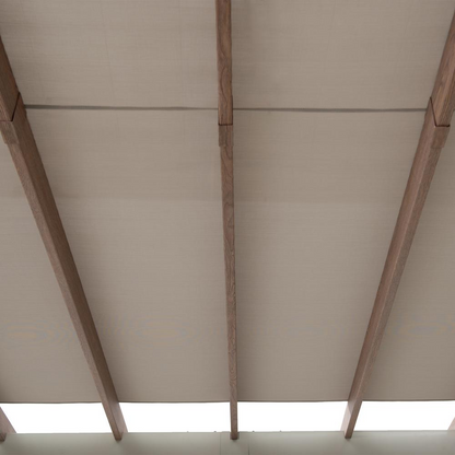 Sunjoy Delrey 12 x 14 ft. Pergola with Adjustable Canopy, Light Gray