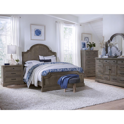 King Panel  Bed