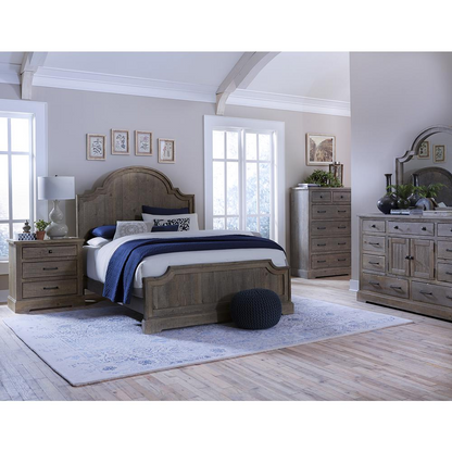 King Panel  Bed