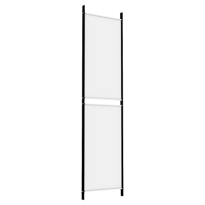 vidaXL 3-Panel Room Divider White 59.1"x78.7" Fabric