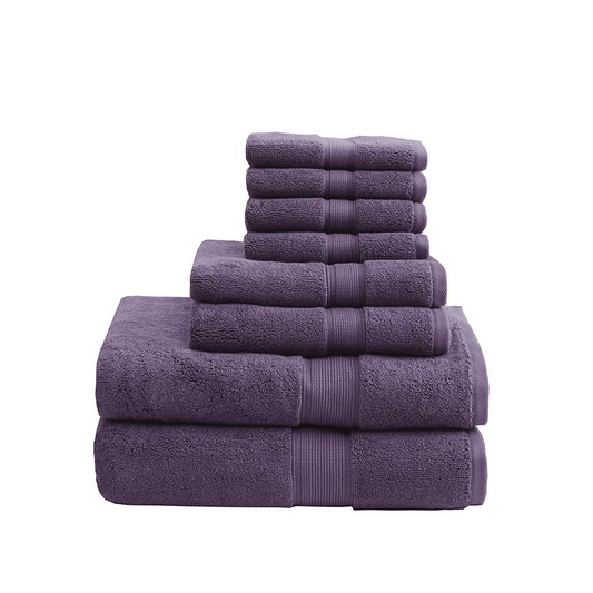 800GSM Cotton 8 Piece Towel Set,MPS73-200