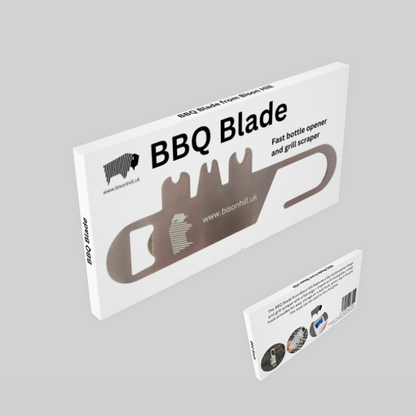 BBQ Blade (bottle opener and bbq scraper)