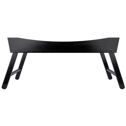 Benito Bed Tray with Curved Top, Foldable Legs