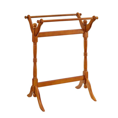 Oak Blanket/Quilt Rack